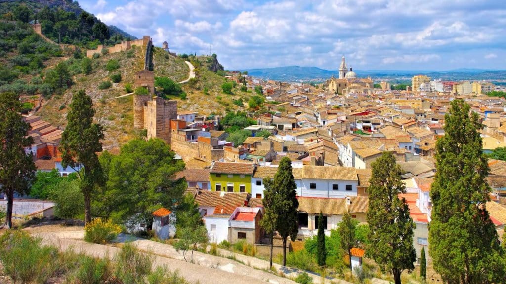 Vista de Xativa
