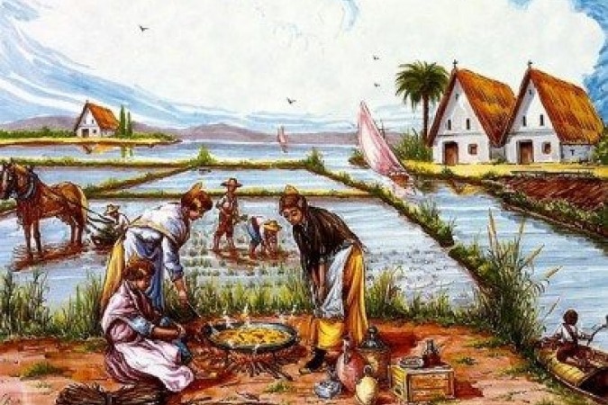 Primeras Paellas en la Albufera