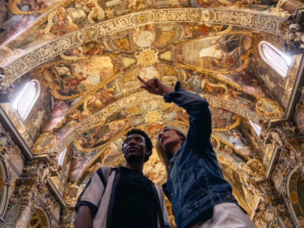 Vista de la capilla sixtina valenciana