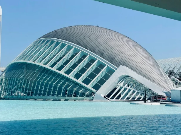Architettura della Città delle Arti e delle Scienze di Valencia