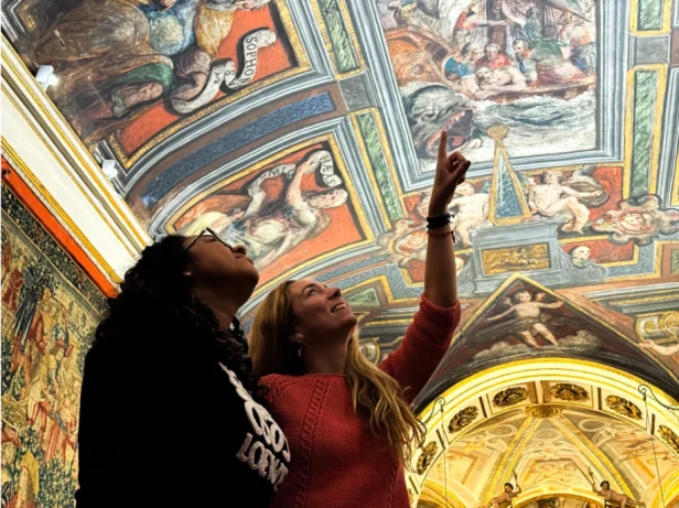 Gli affreschi nascosti di Valencia, nella patriarca