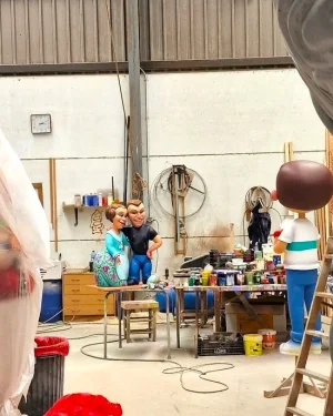 Fallas todo el año: taller con artistas falleros